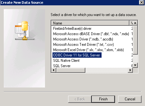 microsoft odbc driver 11 for sql server microsoft odbc driver 11 for sql server