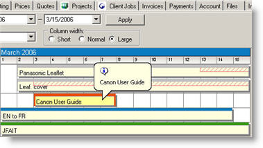 Users window in Projetex Server Administrator